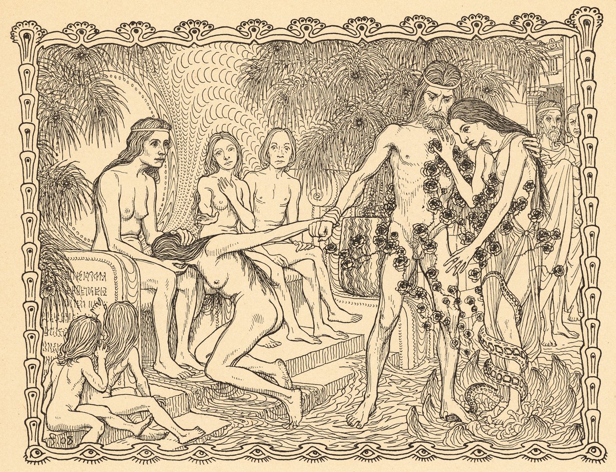 Durch die Zauberwelt, planche 9, du portfolio 