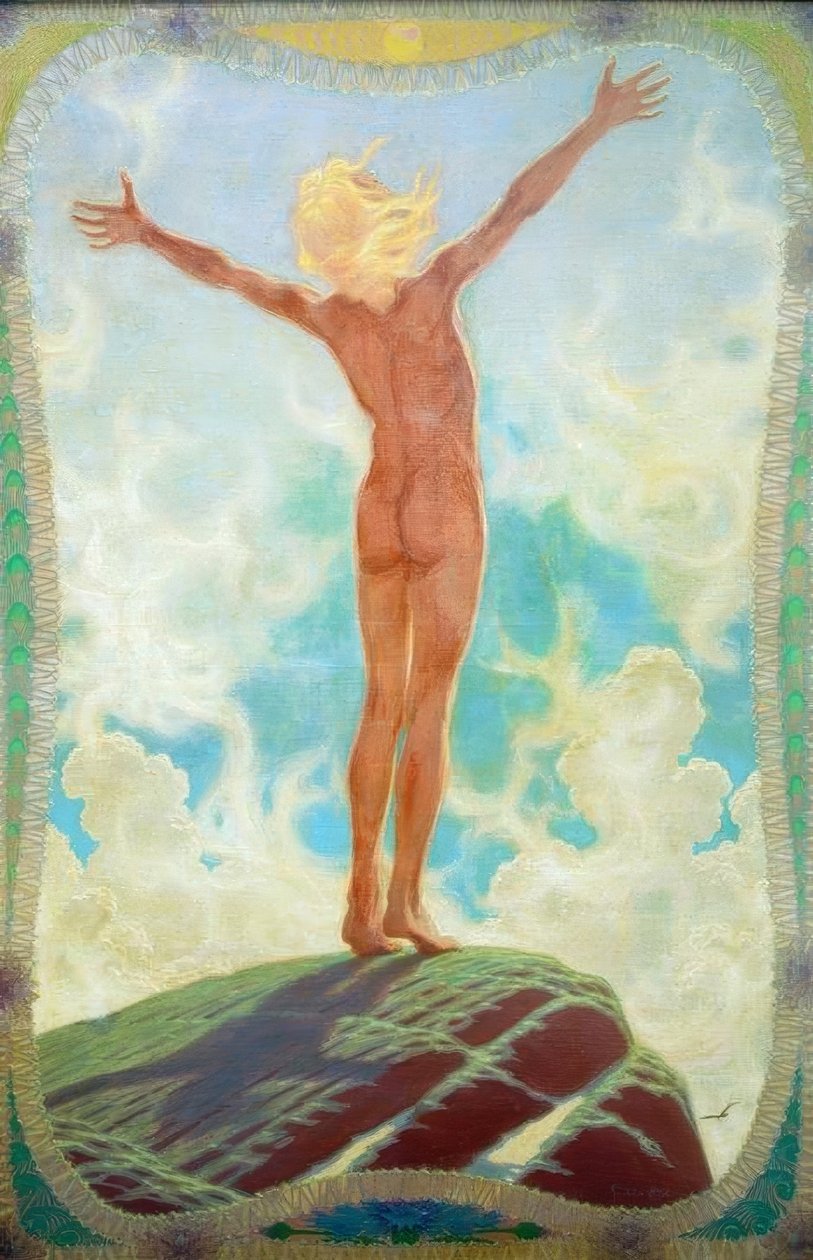 Prière de lumière - Fidus
