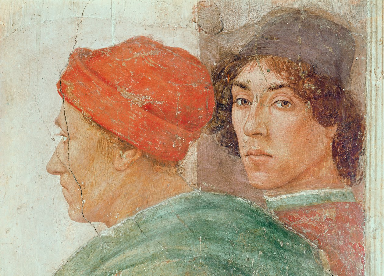 Détail de la dispute avec Simon Mago, vers 1484-85 - Filippino Lippi