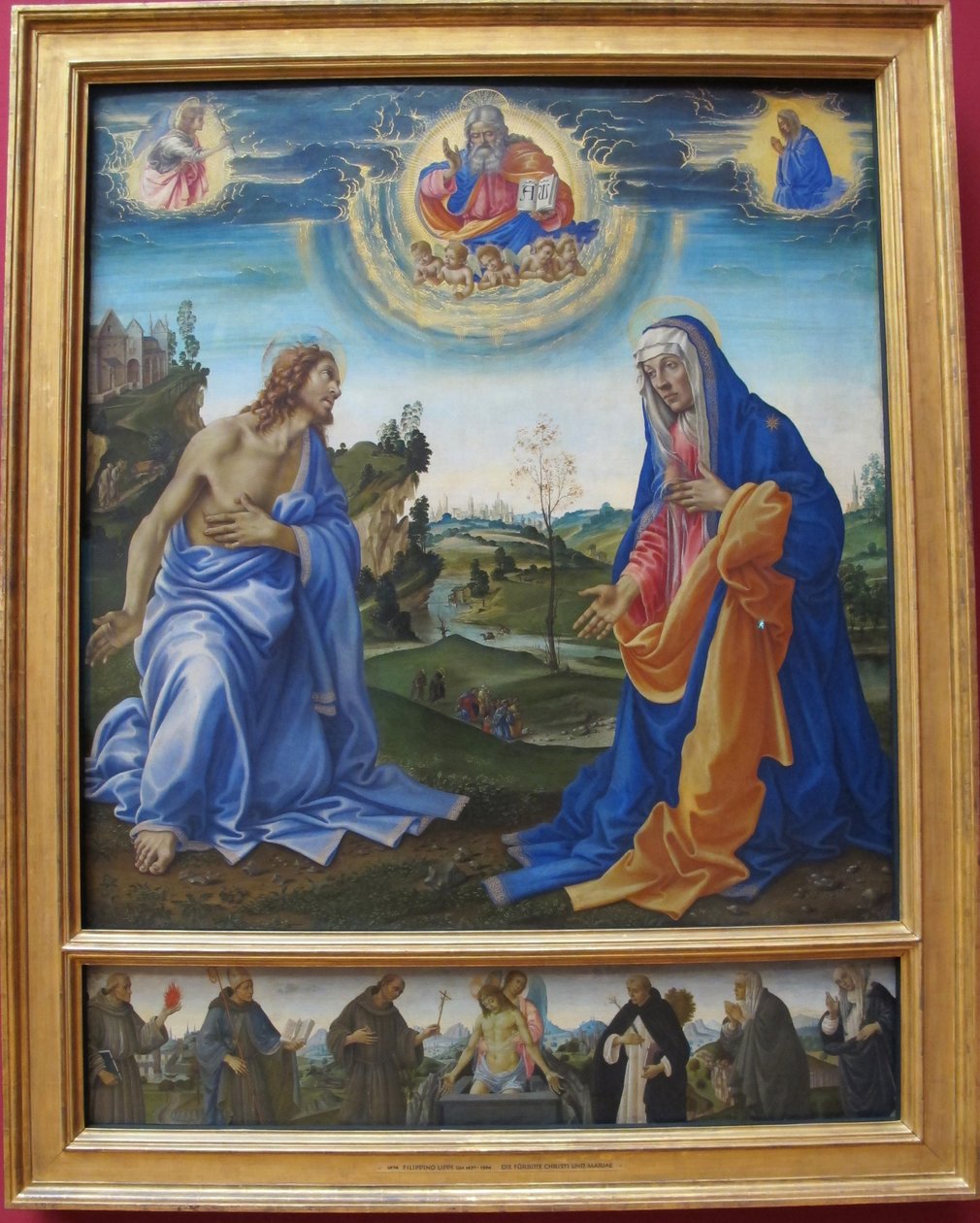 Erscheinung Christi an die Jungfrau - Filippino Lippi