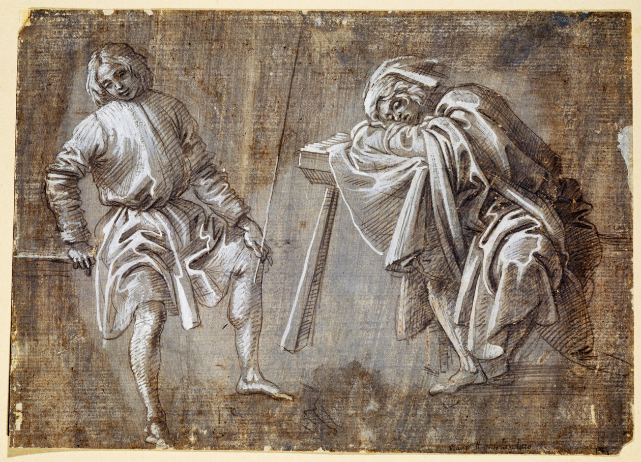 Deux figures assises - Filippino Lippi