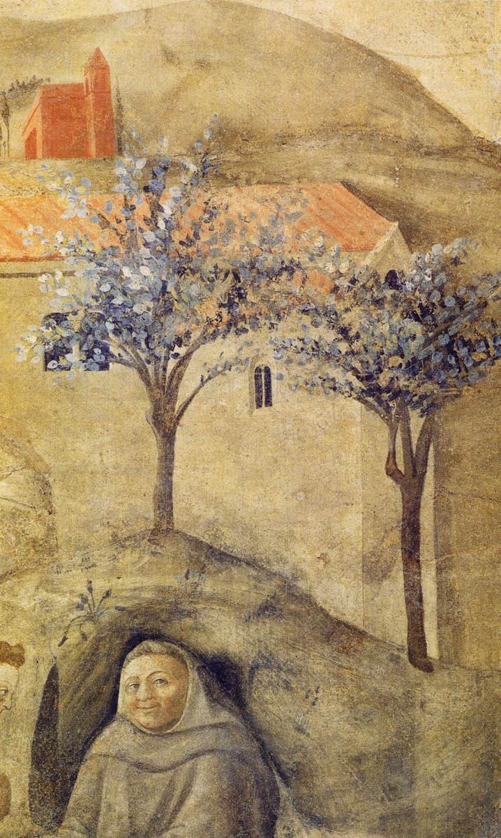 Confirmation de la règle carmélite (détail) - Fra Filippo Lippi