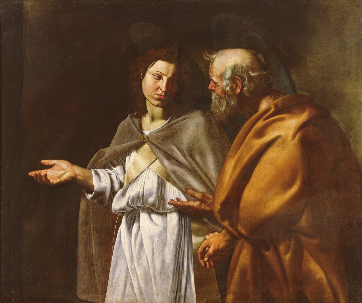Saint Pierre délivré par un ange - Filippo Vitale