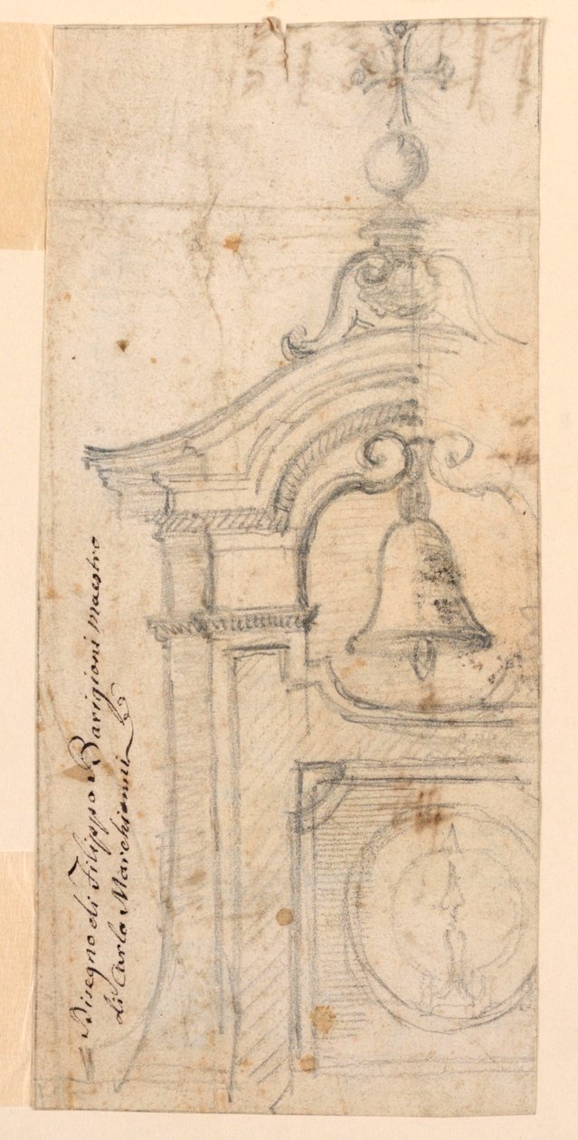 Projet pour un clocher - Filippo Barigioni