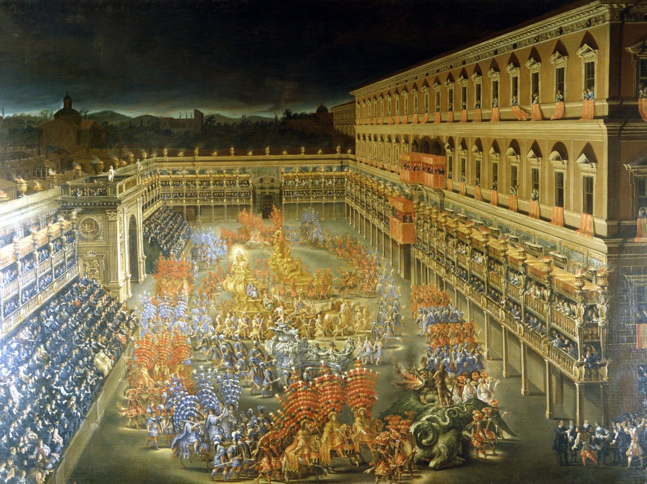 Fête au Palazzo Barberini en l