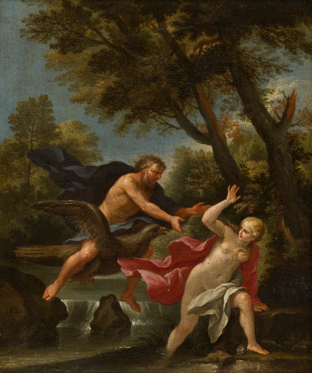 Jupiter chevauchant un aigle, c.1643-94 - Filippo Lauri