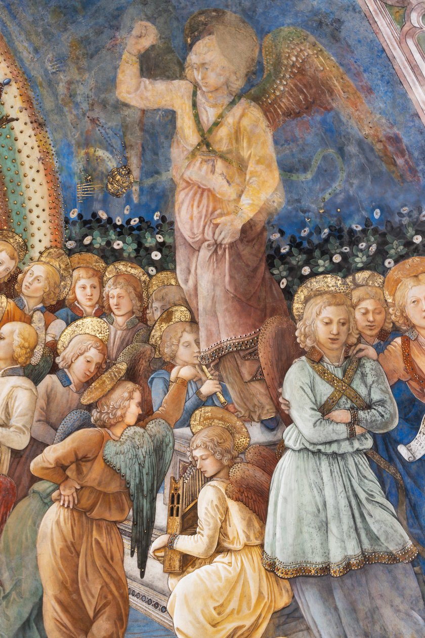 Anges (détail) - Filippo Lippi