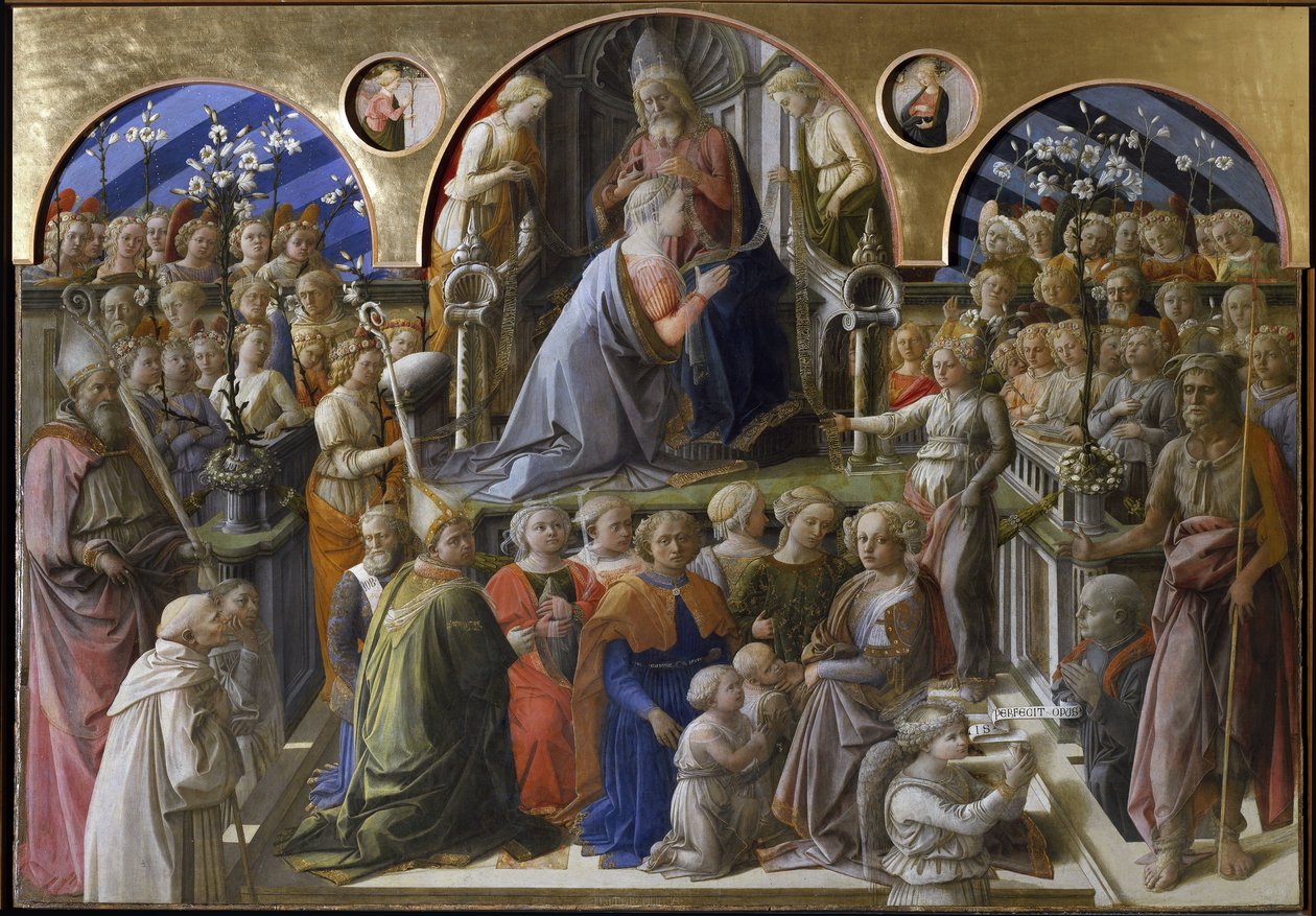 Couronnement de la Vierge - Filippo Lippi