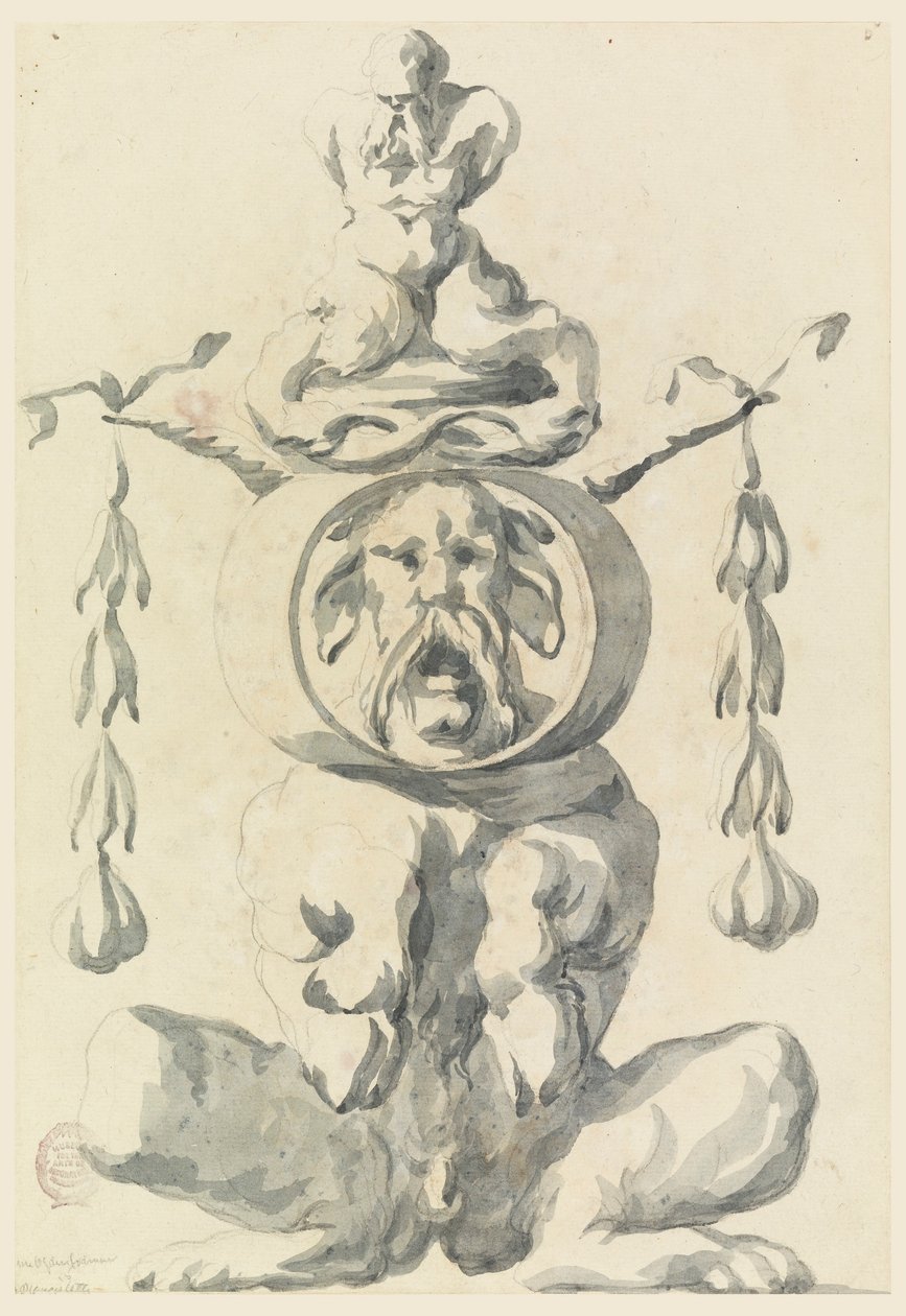 Dessin, figure grotesque, 1550-1625 - Filippo Marchionni