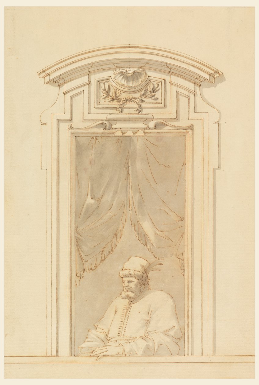 Vitrine et moitié d