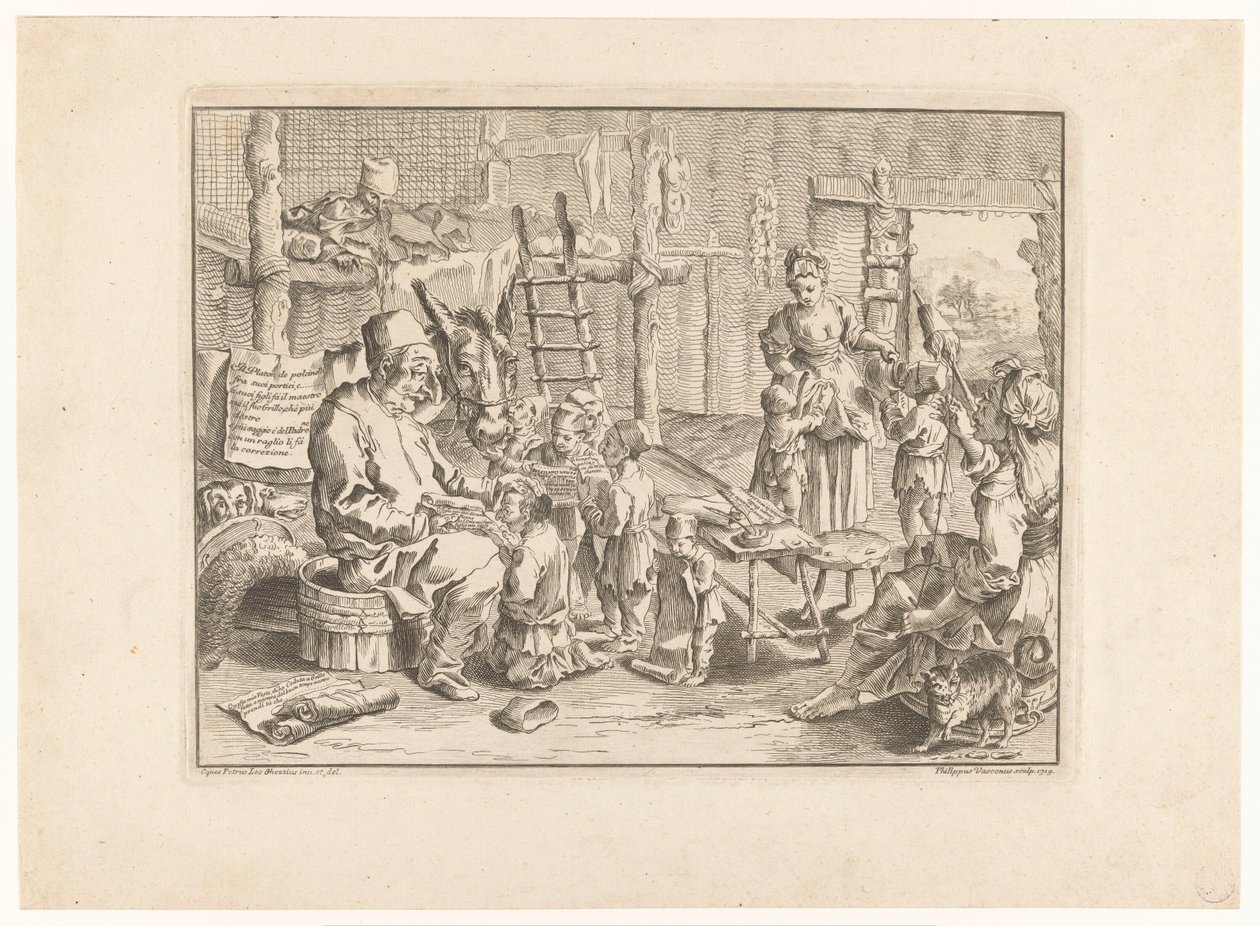 Pulcinella en maître d