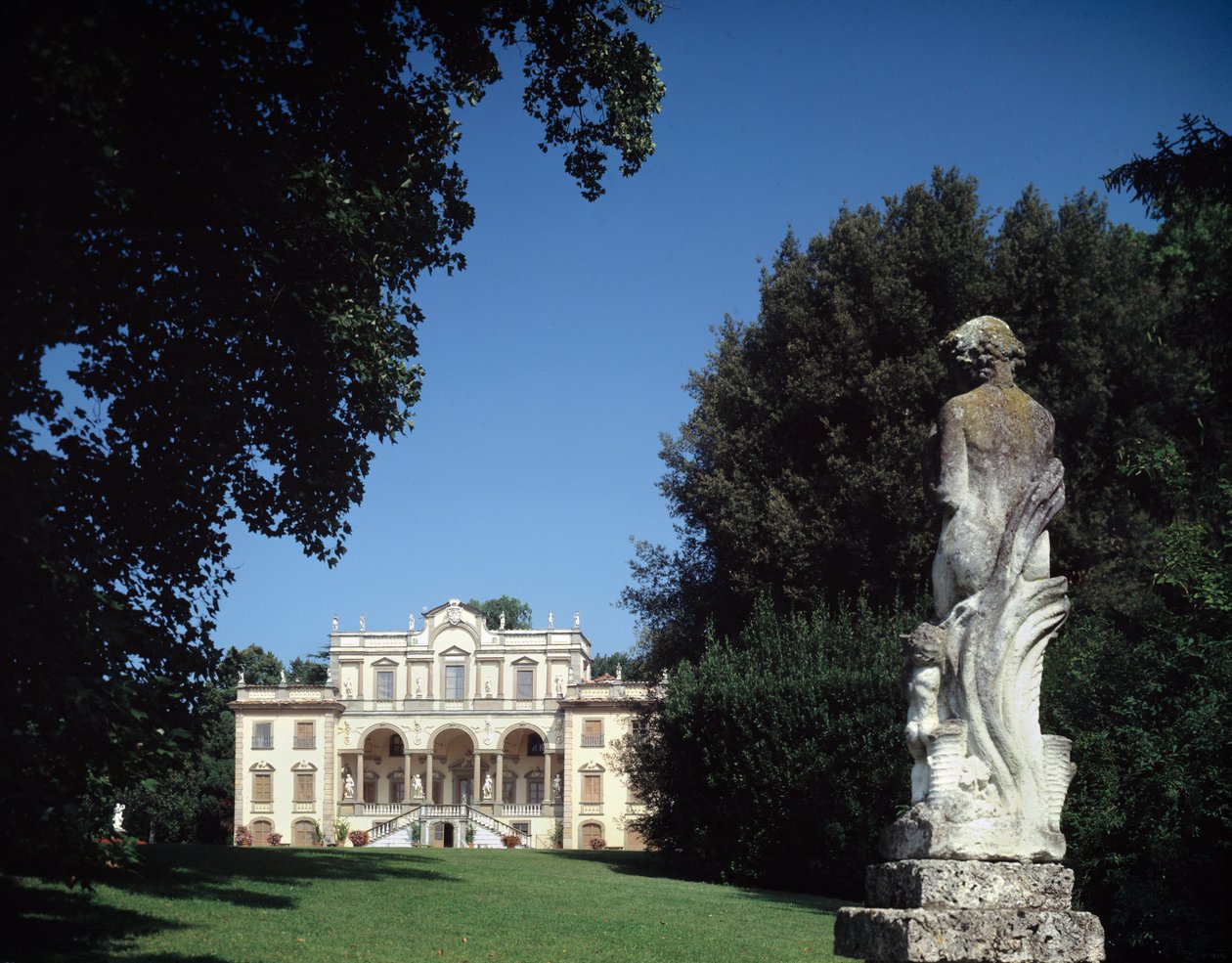 Vue de la Villa Mansi - Filippo or Juvara Juvarra