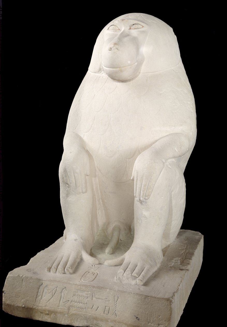 Babouin, Moyen Empire, peut-être 7e dynastie - First Intermediate Period Egyptian