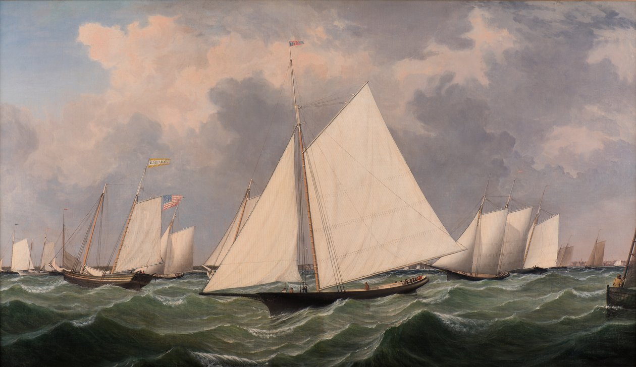 Régate du New York Yacht Club - Fitz Henry Lane