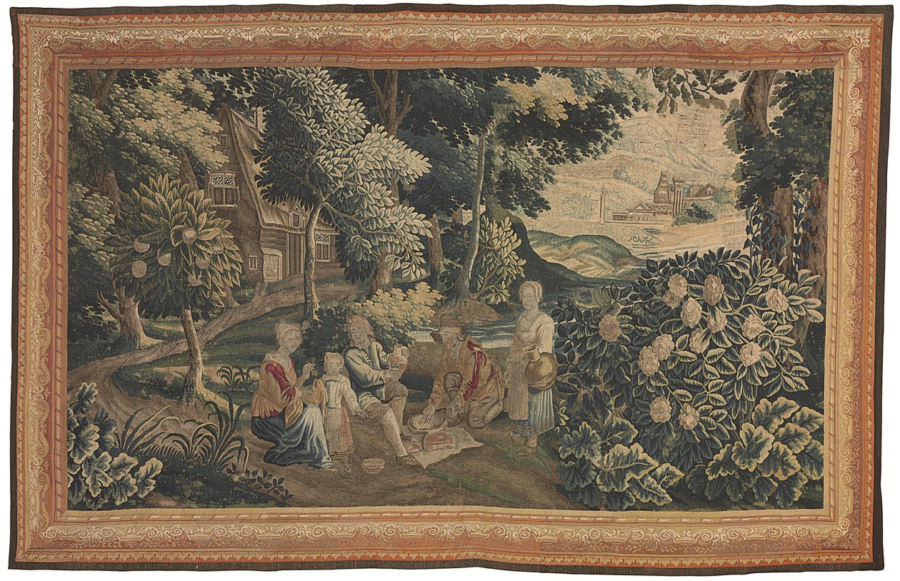 Tapisserie pastorale flamande, début du 18e siècle (textile) - Flemish School