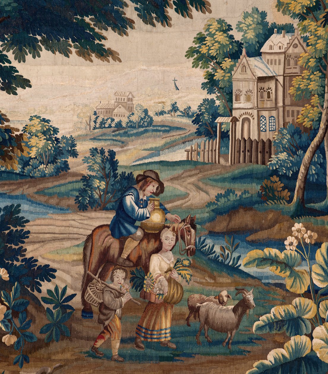 Tapisserie flamande de la fin du XVIIe siècle - Flemish School