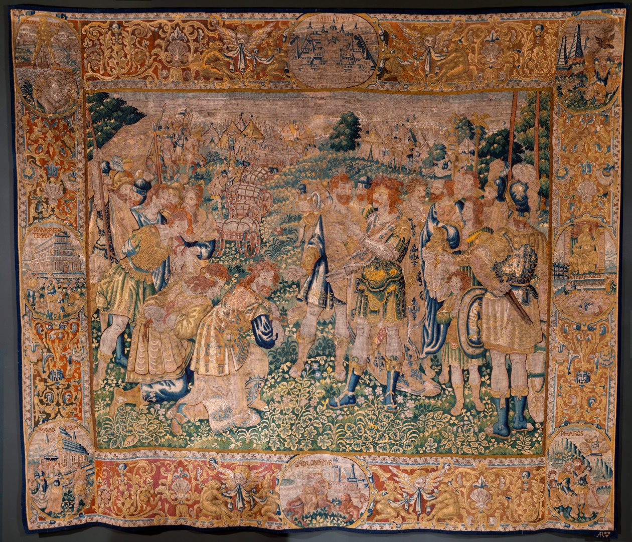 Tapisserie flamande. Le frère d