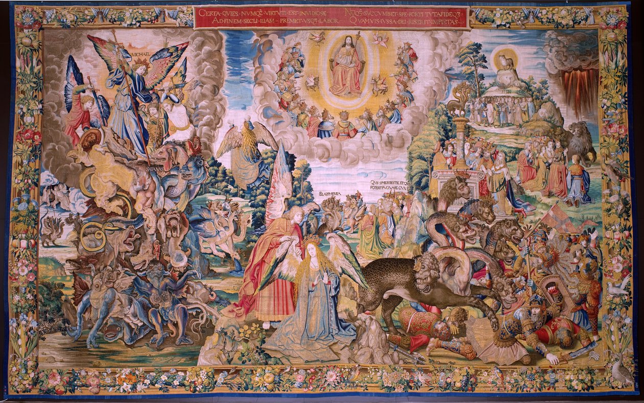Tapisserie flamande. Série L