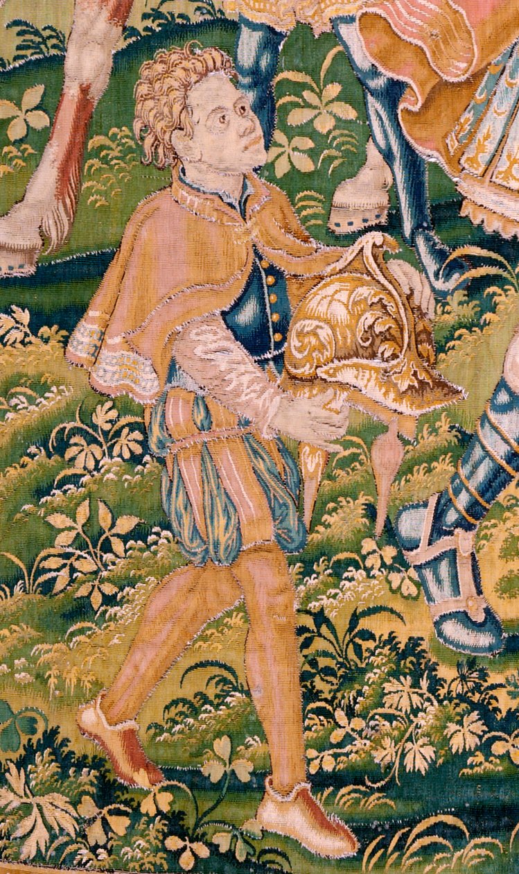 La guerre arrive à Juda (quatrième tapisserie de la série) - Flemish School