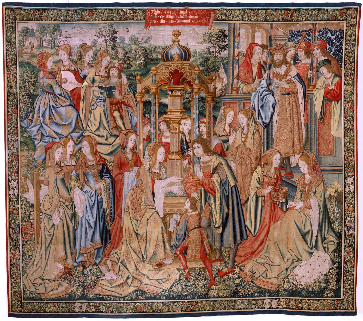 Bethsabée au bain - Flemish School