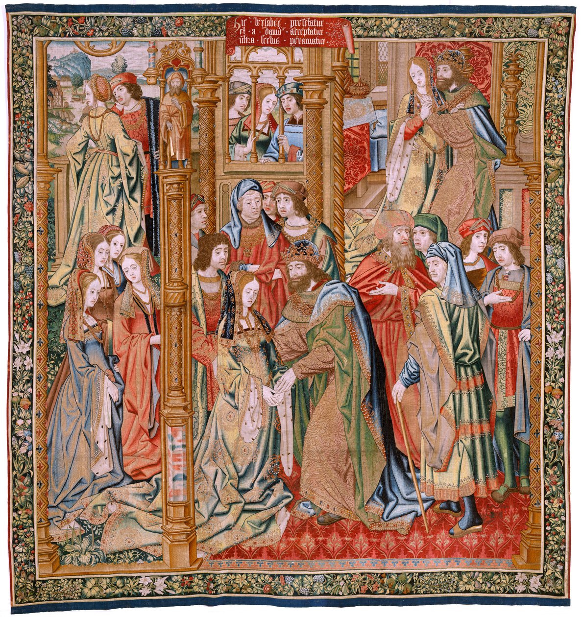Le Mariage de David et Bethsabée - Flemish School