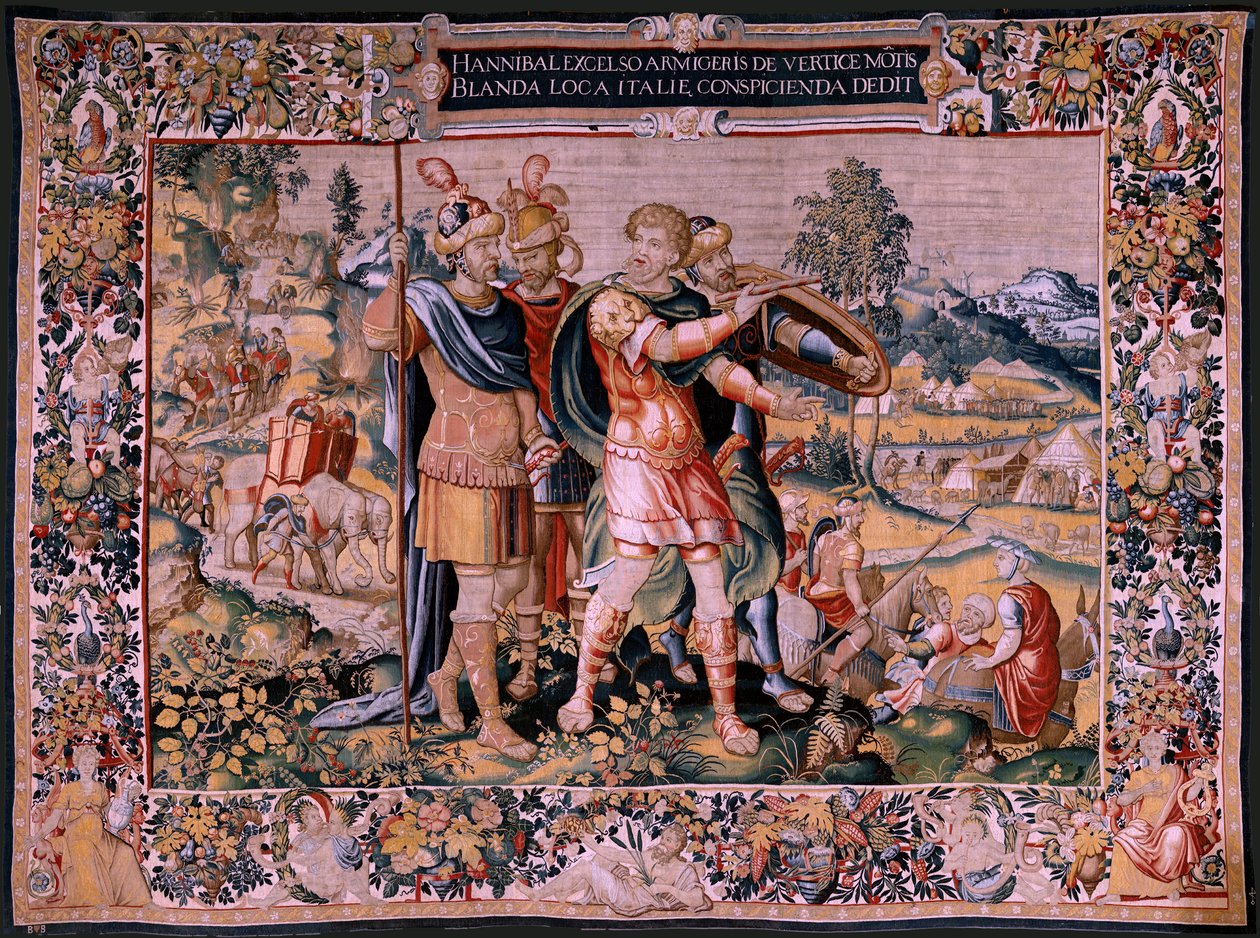Tapisserie flamande. Série L