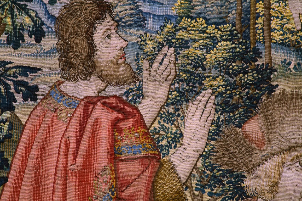 Le Baptême du Christ (série Histoire de Saint Jean-Baptiste) - Flemish School