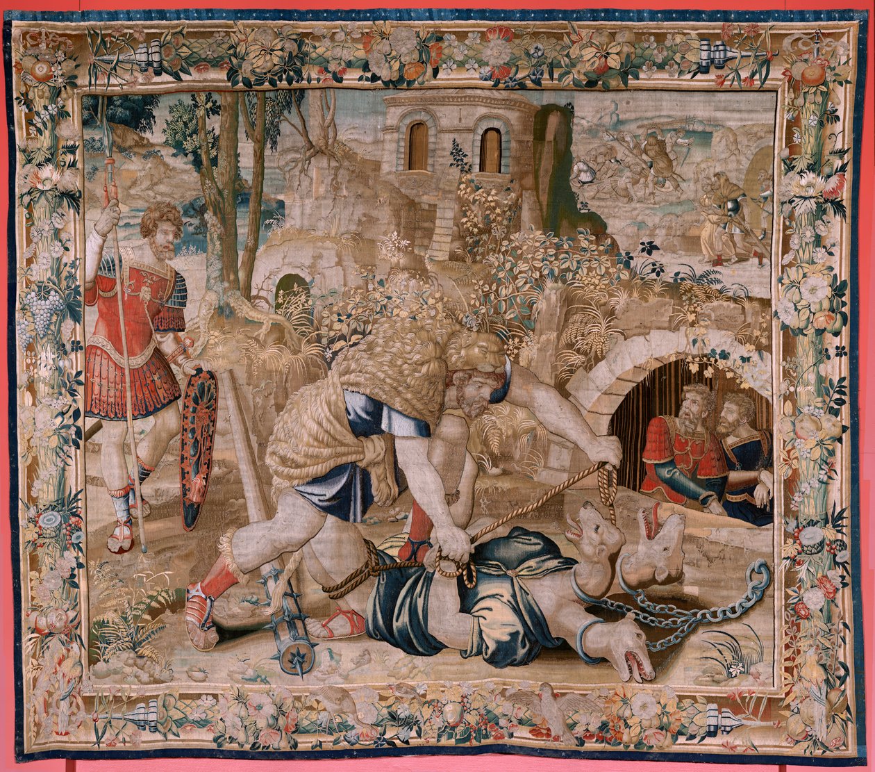 Tapisserie flamande. Série Les Travaux d