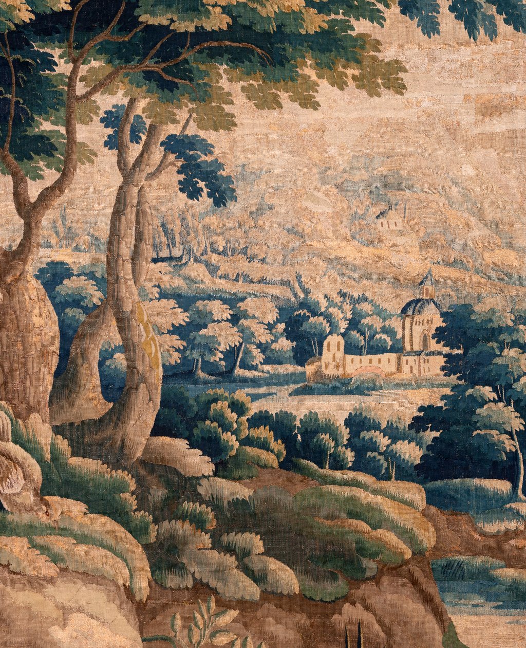Tapisserie flamande. Appelée Verdure. Atelier d