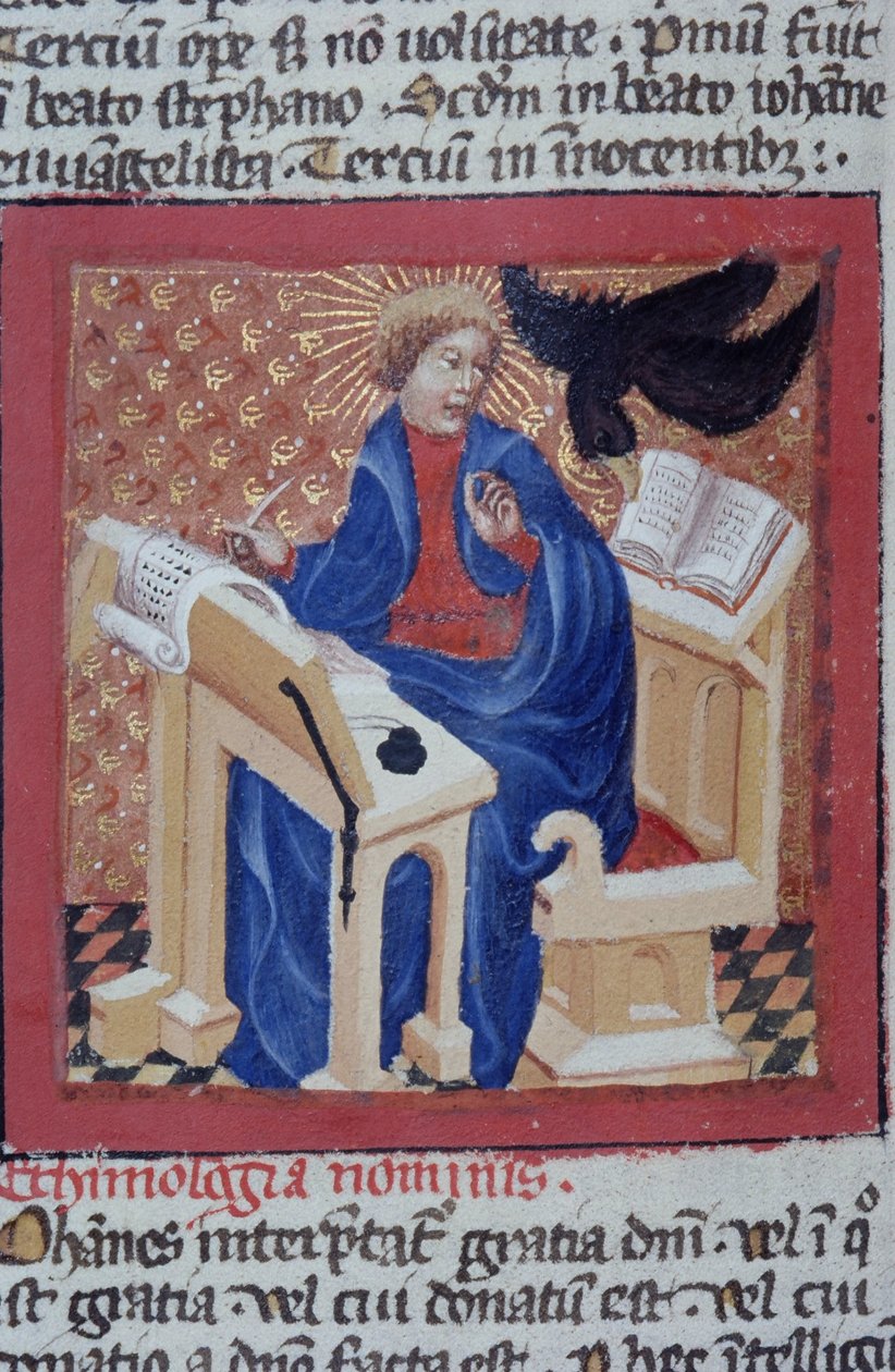 Page de la Legenda Aurea, Bruges, vers 1400-10 - Flemish School