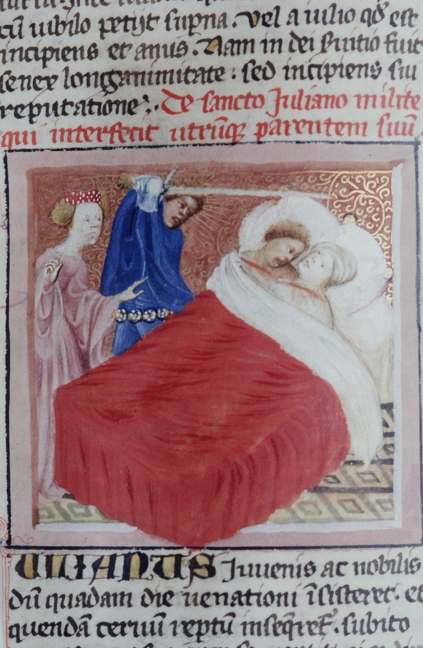 Page de la Legenda Aurea, Bruges, vers 1400-10 - Flemish School