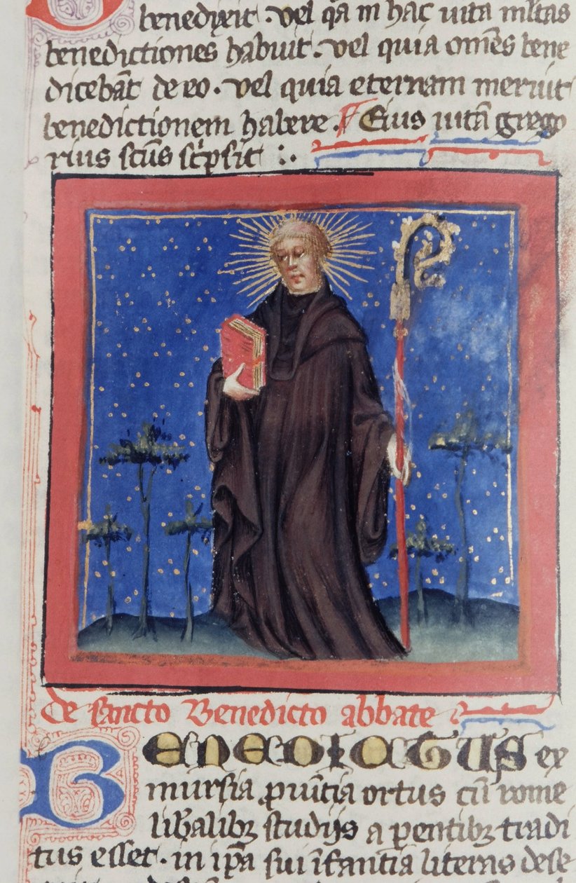 Page de la Legenda Aurea, Bruges, vers 1400-10 - Flemish School