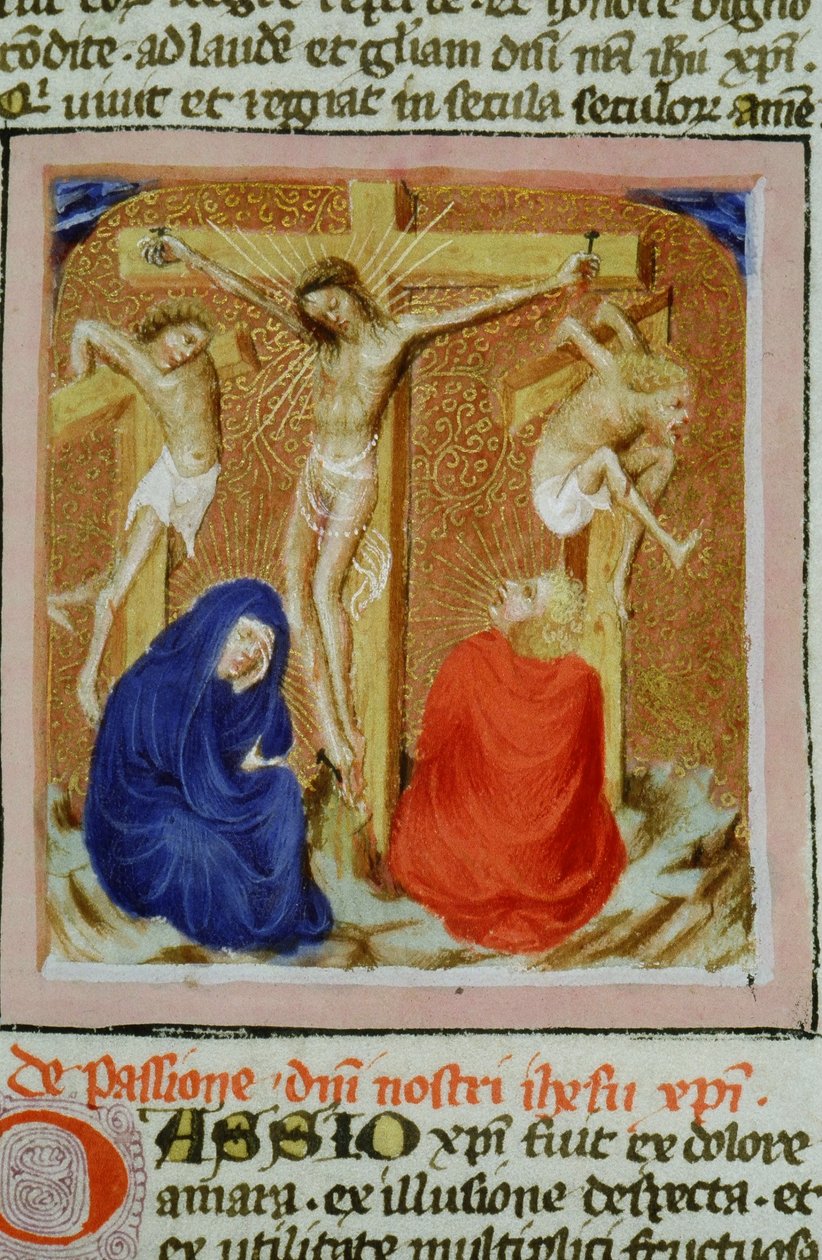Page de la Legenda Aurea, Bruges, vers 1400-10 - Flemish School