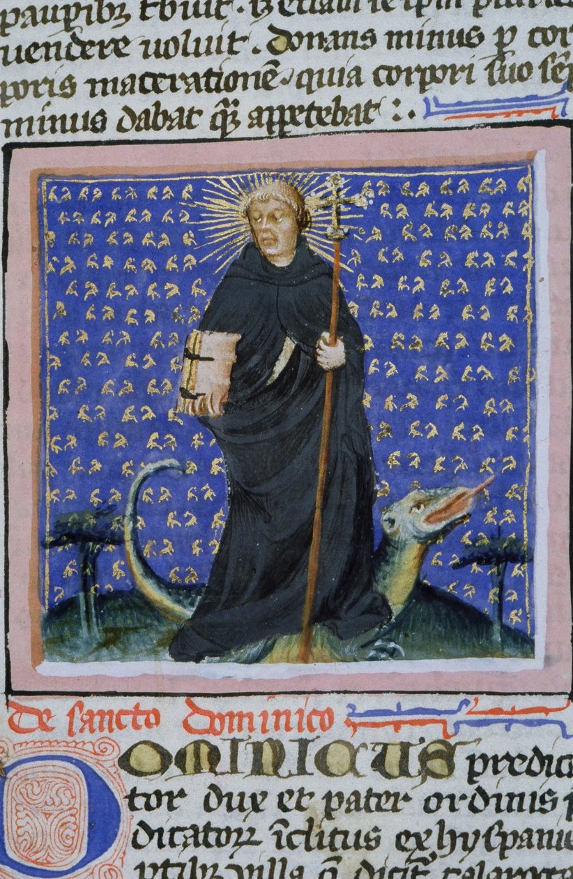 Page de la Legenda Aurea, Bruges, vers 1400-10 - Flemish School
