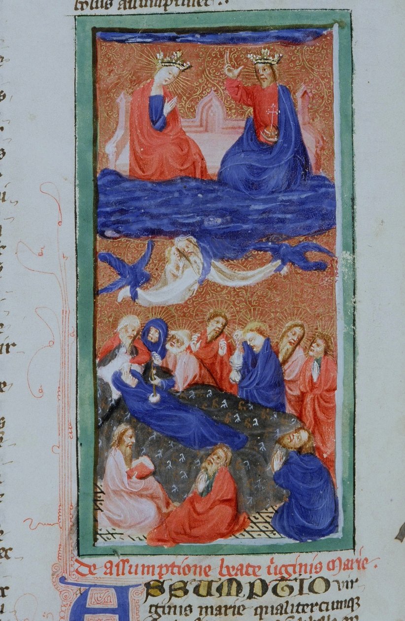 Page de la Legenda Aurea, Bruges, vers 1400-10 - Flemish School