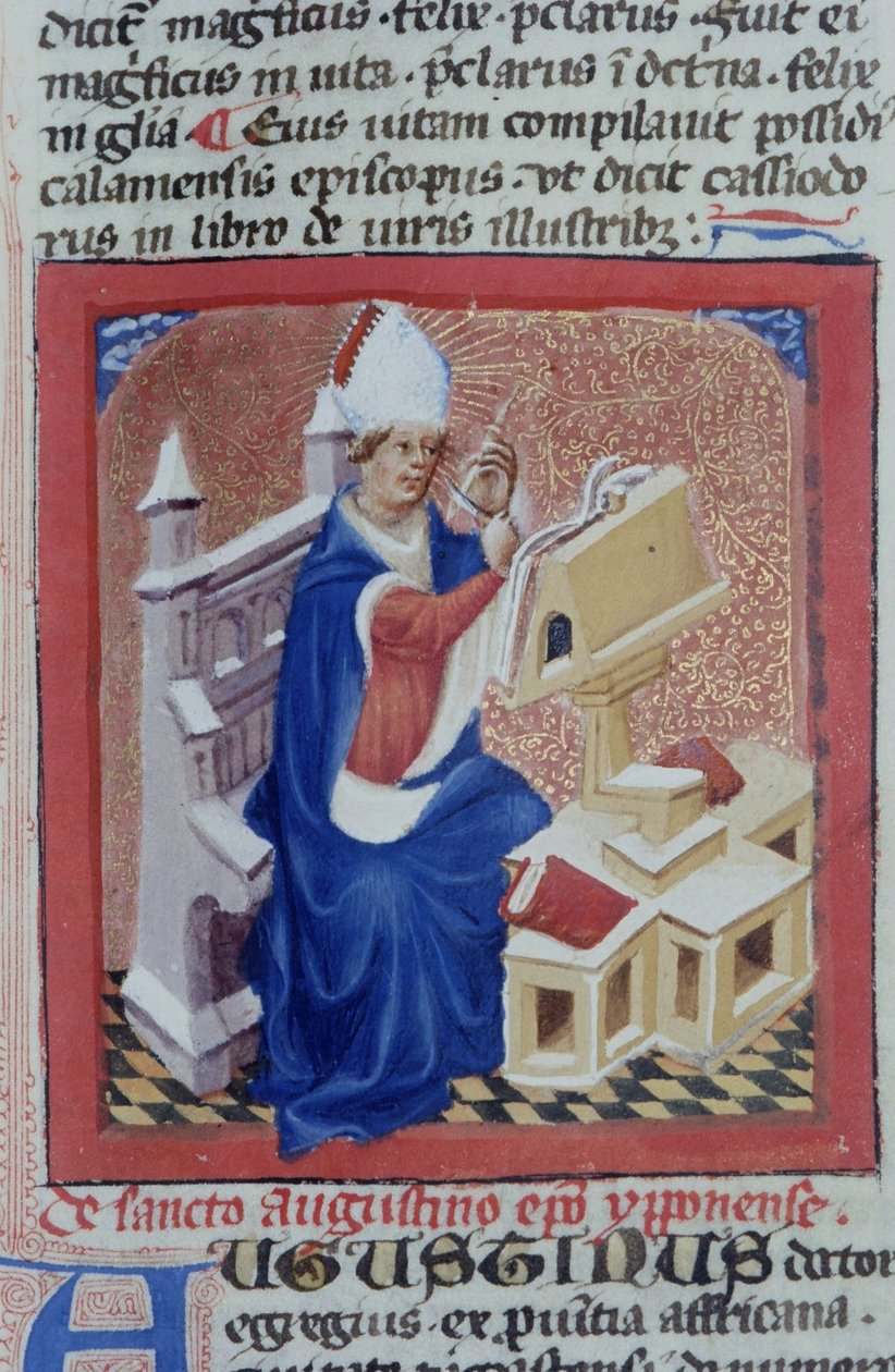 Page de la Legenda Aurea, Bruges, c.1400-10 - Flemish School