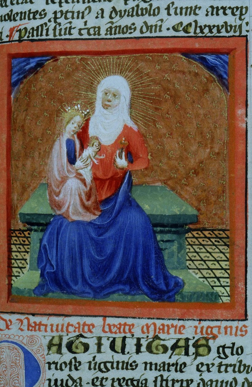 Page de la Legenda Aurea, Bruges, c.1400-10 - Flemish School