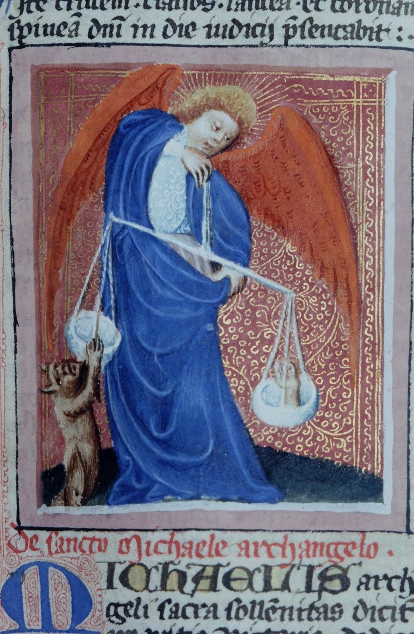 Page de la Legenda Aurea, Bruges, c.1400-10 - Flemish School