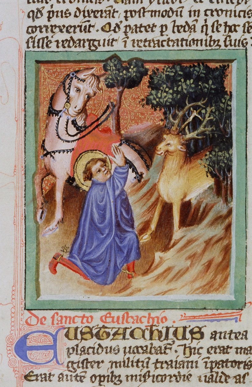 Page de la Legenda Aurea, Bruges, c.1400-10 - Flemish School