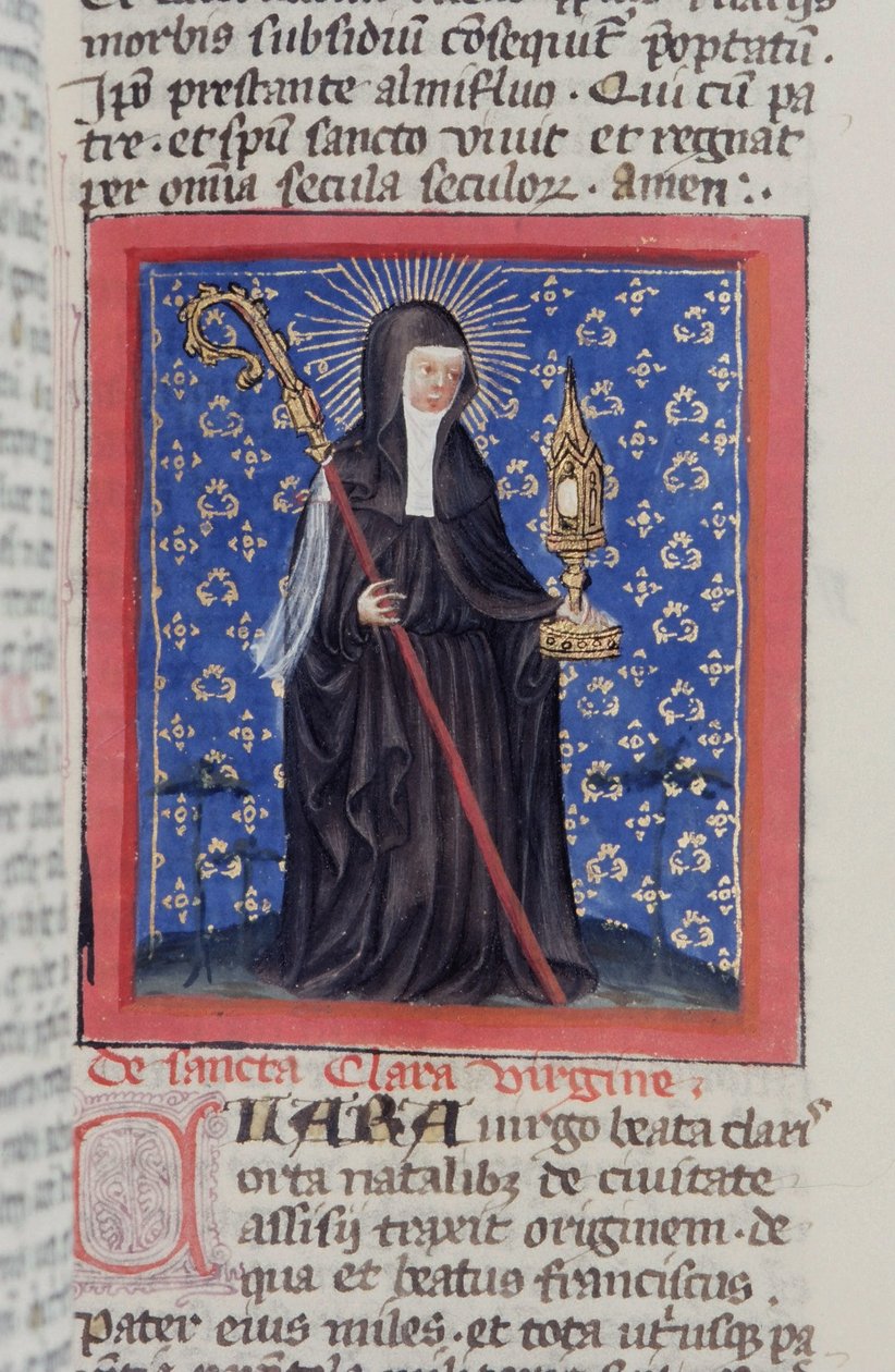 Page de la Legenda Aurea, Bruges, c.1400-10 - Flemish School