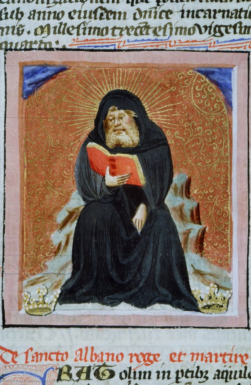 Page de la Legenda Aurea, Bruges, c.1400-10 - Flemish School