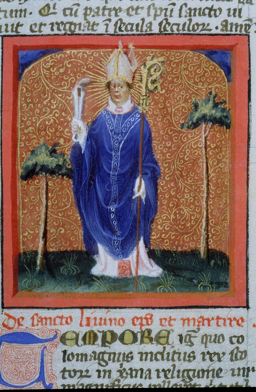 Page de la Legenda Aurea, Bruges, c.1400-10 - Flemish School