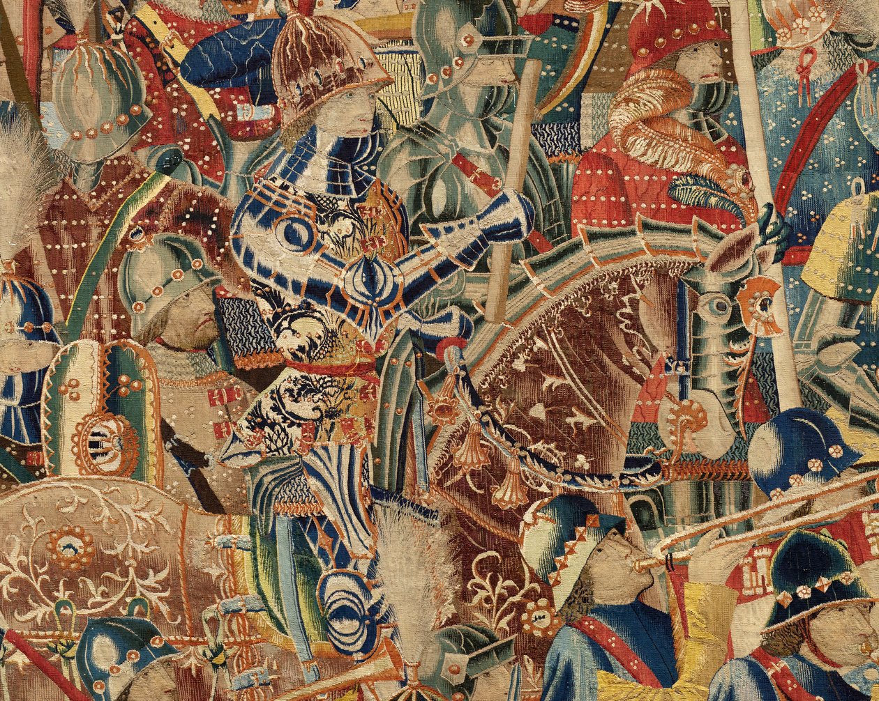 Musée Paroissial de Tapisseries de Pastrana. Tapisserie Flamande. Prise d