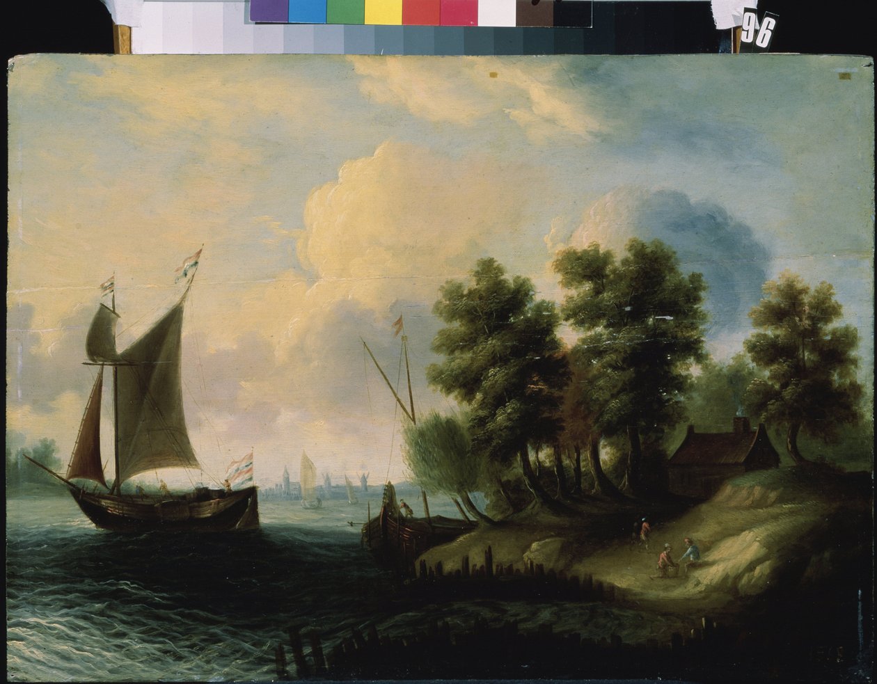 Paysage marin - Flemish School