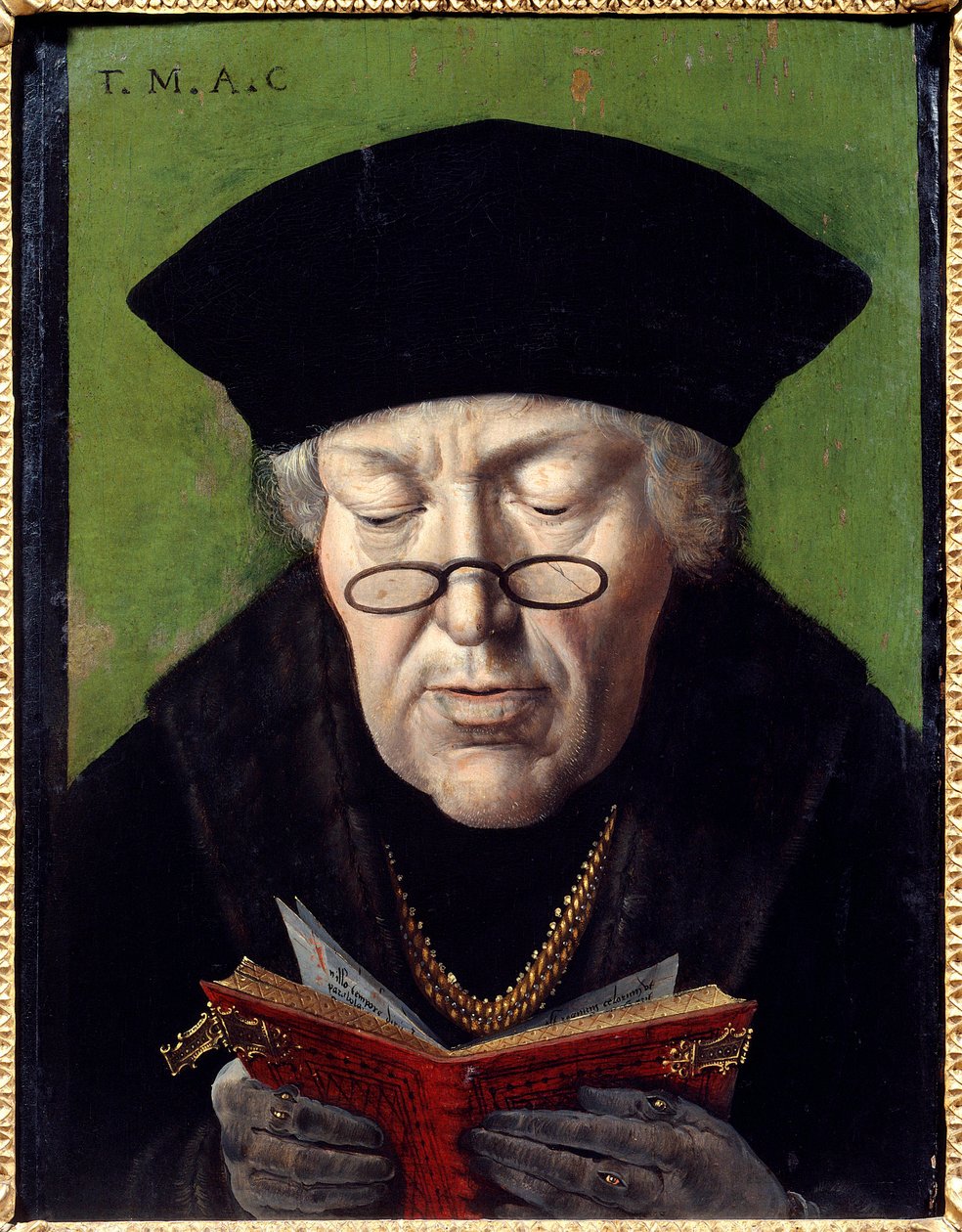 Portrait de Thomas More (1478-1535), humaniste - Flemish School