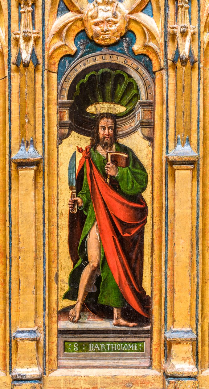Coffre à reliquaire, Saint Barthélemy (Barthélemy) - Flemish School