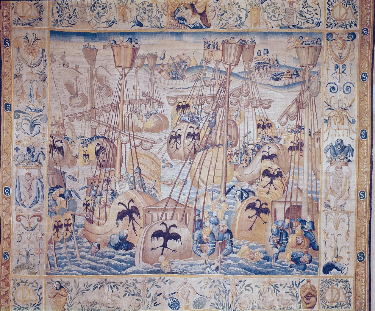 La Bataille de Tunis ou de Lépante - Flemish School