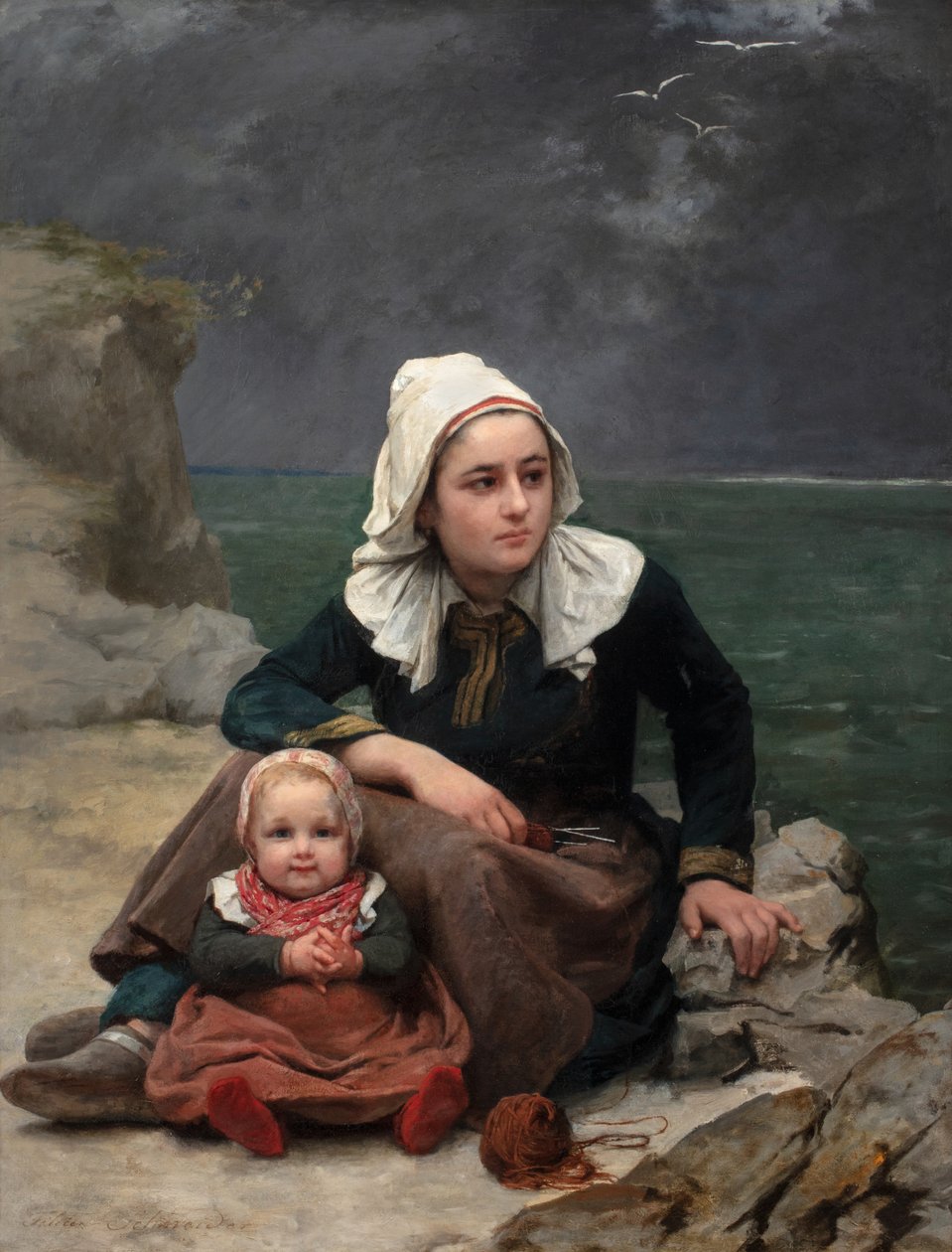 Le Grain, vers 1871-81 - Félicie (1831 88) Schneider