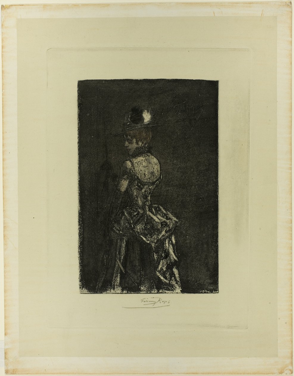 Premier pas - Félicien Rops