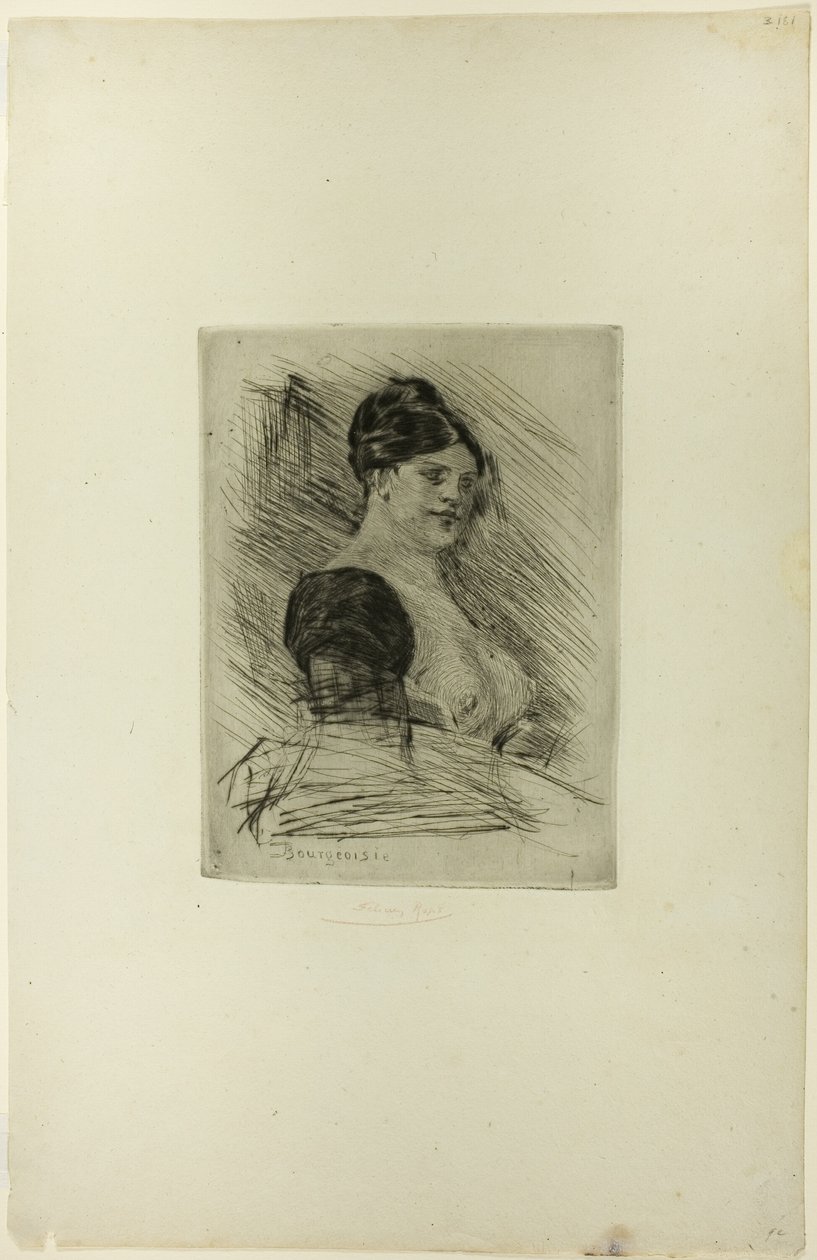 Classe moyenne - Félicien Rops